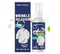 Vaporisateur Anti-Froissages pour Vêtements | Spray Anti-Statiqie de 100ml pour Habillement | Aide Repassage pour Voyages Vacances Été Automne | Maison Plage Chambre d'Étudiant Domicile