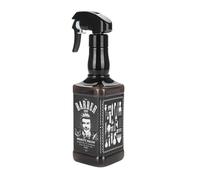 Vaporisateur d'eau pour barbier - 500 ml - En plastique - Pour salon de coiffure - Noir