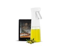 Vaporisateur d'huile en verre anti-goutte Elevaire 240 ml Blanc