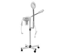 Vaporisateur Facial - 2 en 1 Machine à Vapeur pour Visage avec Lumière LED - Vapozone pour Salon de Beauté, Maison - Sauna Facial