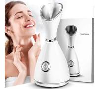 Vaporisateur Facial, Vaporisateur À Brume Chaude, Humidificateur Facial Professionnel Portable Pour Spa De La Peau À Domicile, Atomiseur Pour Un Nettoyage En Profondeur Des Pores Et Une Hydratation (1