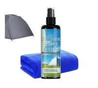 Vaporisateur imperméable 100 ml liquide résistant à l'eau | pour tentes, sacs à dos, toile, nylon, polyester, coques souples, ski, pagaie, camping, patio