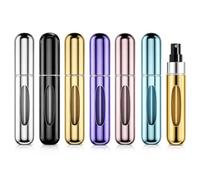 Vaporisateur Parfum Rechargeable, 6 pièces Vaporisateur Parfum, Flacon Pa rfum Rechargeable, Flacon Parfu m Vide, Echantillon Par fum, Compact et léger, convient aux voyages des hommes et des femmes.