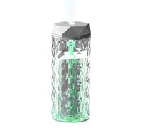 Vaporisateur personnel - Dispositif d'humidité à brume silencieuse, atomiseur de voyage compact avec lampe, boîtier en résine robuste avec cordon, ressource fonctionnelle d'appareil, rafraîchisseur d'