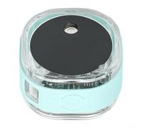 Vaporisateur portable en grains de café avec fonction antistatique et nano-brume, atomiseur électrique pour une mouture constante, libération améliorée des arômes, ABS + métal + silicone (transparent)