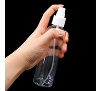Vaporisateur Portable En Plastique Transparent De 200ml, 1 Pièce, Mini Bouteille De Voyage Vide Pour Échantillon Cosmétique, Maquillage, Humidité, Atomiseur De Parfum
