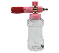 Vaporisateur portatif en mousse 1000 ml haute pression 4000 psi avec buse à connexion rapide de 6,35 mm, en acier inoxydable, laiton et ABS, compatible avec nettoyeur haute pression (d)