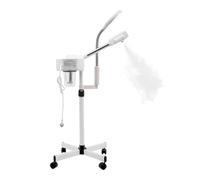 Vaporisateur pour le visage avec lampe loupe - Appareil à vapeur pour le visage - Sauna facial - Appareil de beauté hydratant - Pour la maison, le salon, le spa