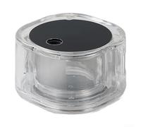 Vaporisateur rechargeable en grains de café avec brume antistatique pour un broyage efficace et une amélioration des arômes avec base magnétique et grand réservoir d'eau (transparent)