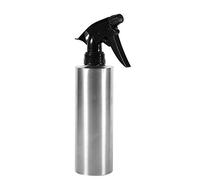 Vaporisateur vide Pulvérisateur Remplissable 304 en acier inoxydable main Appuyant sur Arrosoir Arrosage Pot Bouilloiremulti fonctionnelle Pression de Pompe Intérieur Jardin Extérieur Plantes (350ML)