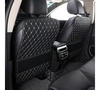 VAPORVERSE 2 Pièce Organiseur Siege pour Subaru Legacy XV 2015-2017, Protections de Dossier de Siège en Cuir Protecteur Kick Mat Poussières,B