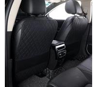VAPORVERSE 2 Pièce Organiseur Siege pour Subaru Outback 2021-2023, Protections de Dossier de Siège en Cuir Protecteur Kick Mat Poussières,A