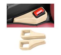 VAPORVERSE 2 Pièces Bouche Trou Siège Auto pour Opel Adam Antara Astra J K L Combo Corsa D E F Crossland X, Coussin Rembourrage Console Centrale Protecteur Intérieur Accessoires,Beige