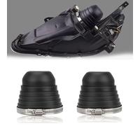 VAPORVERSE 2 pièces Cache-Poussière De Phare Voiture pour Ford Capri EV Coupe SUV 2024 2025, Phare Voiture Cache-Poussière, Caoutchouc Étanche Anti-Poussière Phare Capuchon