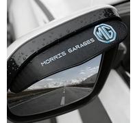 VAPORVERSE 2 Pièces Déflecteur de Pluie Rétroviseur pour MG EZS HS MG Mulan MG One MG3 MG5 MG6 MG7, Sourcils Side Mirror Rain Visière Guard Anti Éblouissement Accessoires