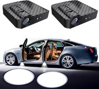VAPORVERSE 2 Pièces Éclairage de Porte pour Porsche Boxster 987 2006-2012, Projecteur LED Bienvenue Lumière d'Ombre Fantôme Accessoires Style Extérieur