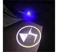 VAPORVERSE 2 Pièces Éclairages de Bienvenue pour DS 3 Crossback DS7 DS4 DS3 DS Spirit, Lumière de Bienvenue de Porte de Voiture Logo Accessoires de Décoration de Voiture