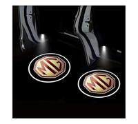 VAPORVERSE 2 Pièces Éclairages de Bienvenue pour Porte de Voiture pour MG GT HS Marvel R MG3 MG4 MG5 MG6 MG7, Lampe de Projection Personnalisée Accessoires de Décoration de Voiture,B