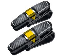 VAPORVERSE 2 Pièces Porte Lunettes pour Voiture pour Skoda Rapid Spaceback 2013 2014 2015 2016 2017-2019, Auto Porte Lunettes Clip Support Lunettes Soleil Voiture Clip de Lunettes