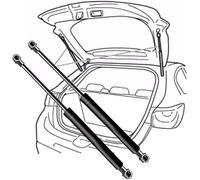 VAPORVERSE 2 Pièces Support Levage Coffre pour Hyundai Bayon 2021 2022 2023 2024 2025 2026, Verins de Coffre Hayon Coffre Coffre Vérins à Gaz Vérins à Gaz Ressort Verin de Hayon