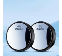 VAPORVERSE 2Pcs Miroir d'angle Mort Voiture pour Mazda CX-30 2019 - SUV, Auto-adhésif Rétroviseurs d'angle Mort Réglables Rétroviseur de Voiture,Black