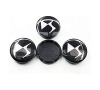 VAPORVERSE 4 Pieces Cache Moyeux pour DS 3 4 5 6 7 9 SpaceTourer 60MM,Enioliveurs Centre de Roue Caches Embleme Cache Moyeux de Roue Voitures Enjoliveurs
