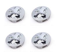 VAPORVERSE 4 Pièces Cache-moyeux pour Peugeot 55mm, Cache Moyeux Capuchons de Centre Auto Capuchons de Centre Voiture Badge,B