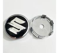 VAPORVERSE 4 Pièces Cache Moyeux pour Suzuki Swift VI 2017-2020, Centre de Roue de Voiture Capuchon Bouchon de Jante Cache Moyeu Centre de Roue,O.D-54MM