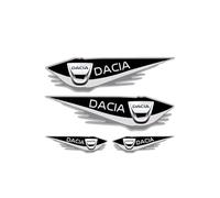 VAPORVERSE Autocollant Voiture pour Dacia, Autocollant Décoratif pour Voiture Emblème Adhésif Badge Adhésif,L