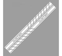 VAPORVERSE Autocollant Voiture pour Dacia Logan II MCV Stepway 2017-2020, Autocollant Décoratif pour Voiture Emblème Adhésif Badge Adhésif,White