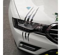 VAPORVERSE Autocollants Voiture pour Citroen C4 II Grand Picasso 2016-2018, Sticker Voiture Décoration Facile à Poser Décalquage Style Tuning,B