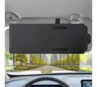 VAPORVERSE Extension de Pare-Soleil pour éblouissement pour VW Golf 7 | VW Golf 8 | Baujahr 2012-2024, Cuir PU Polycarbonate Panneau occultant