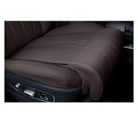 VAPORVERSE Extension de Siège Auto pour Fiat 600 (364, 365) 2023-, Coussin Repose-Jambes Support de Cuisse Respirant en Cuir Accessoires Intérieurs Auto,Brown