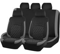 VAPORVERSE Housses de Siège pour Renault Austral 2025 (Phase II), Voiture Kit Complet Gris Couvre-Siège Avant Arrière Protecteur Coussin Automobile Accessoires Auto