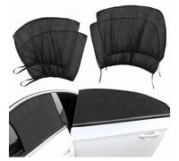 VAPORVERSE Parasol de Voiture pour VW Touran 2010-2015, Protection UV et Intimité Maille Respirante Moustiquaire pour Vitre [Avant/Arrière] Rideau de Voiture,4 PCS