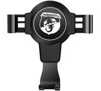 VAPORVERSE Support Téléphone Voiture pour Abarth 595 Abarth 500 Abarth 124 Spider, Gravité Support Smartphone Grille d'Aération Berceau Auto Élégant Noir Accessoire