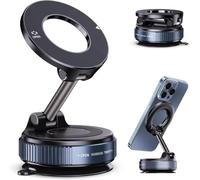 VAPORVERSE Support Telephone Voiture pour Ford Kuga 3 (III) Trend, Rotatif à 360°Support Telephone Voiture Magnetique Porte Tableau de Bord/Pare-Brise,Black