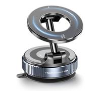 VAPORVERSE Support Telephone Voiture pour VW ID. Buzz ID.3 ID.4 ID.5, Magnetique Porte Telephone Voiture Automobile Porte Telephone Socles Accessoires,Bla-CK