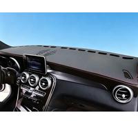 VAPORVERSE Tapis de Tableau de Bord en Cuir pour Hyundai Genesis Coupe 2009-2010, Couverture de Protection Solaire Antidérapante Accessoire Intérieur, 1 Pièce,B