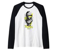 Vaporwave Ares Mythologie Grecque Antique Graffiti Déesse Manche Raglan