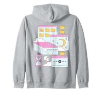 Vaporwave Browser Kawaii E-Girl Esthétique Années 80 90 Japonais Sweat à Capuche