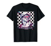Vaporwave David Glitch Art Esthétique Retrowave Années 80/90 T-Shirt