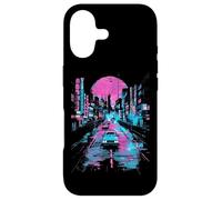 Vaporwave Tokyo Lofi Abstrait City Lights Coque pour iPhone 17