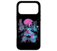 Vaporwave Tokyo Lofi Abstrait City Lights Coque pour iPhone 17 Pro Max