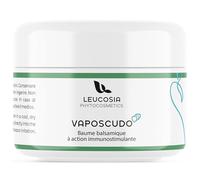 VapoScudo Onguent Nasal 50ml Pommade Balsamique 100% Naturelle Huile Essentielle Eucalyptus, Menthe Poivrée, Tea Tree et Cannelle aux Huiles Essentielles pour Respiration Libre