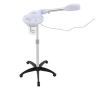 Vapozone Chaud/Froid Vaporisateur Professionnel Pour Le Visage, Unité Vapeur, Sauna Facial, Multifonction Avec Buse Rotative à 360 Degrés, Pour Salon De Beauté Spa Maison (750W, blanche)