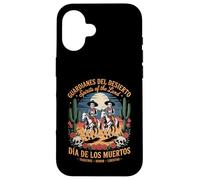 Vaqueros Del Desierto - Journée des Morts en l'honneur et la liberté Coque pour iPhone 16