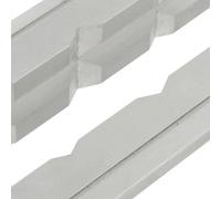 Var Établi Set Of 2 Aluminium Jaws For Bench Vise