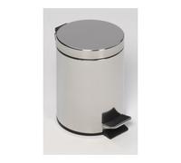 VAR Poubelle à pédale 20l, INOX Var Quantité:1
