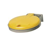 VAR Poubelle l.400xP510 mm 120 l couvercle jaune (KS)